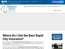 Tablet Screenshot of herrmannagencies.com